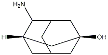 Cis-4-Aminoadamantan-1-ol Struktur