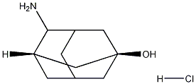 Cis-4-Aminoadamantan-1-ol hydrochloride Struktur