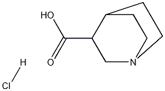 Quinuclidine-3-carboxylic acid hydrochloride Struktur