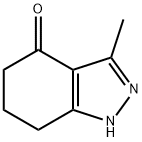 3-methyl-6,7-dihydro-1H-indazol-4(5H)-one Struktur