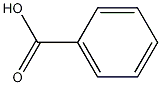 Benzoic acid Struktur