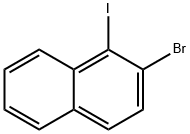 2-Bromo-1-iodonaphthalene Struktur