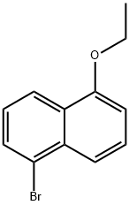 1-Bromo-5-ethoxynaphthalene Struktur