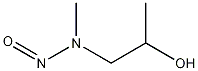 methyl-2-hydroxypropylnitrosamine Struktur