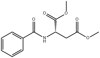 dimethyl 2-benzamidosuccinate Struktur