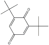 2,6-Di-tert-butylbenzoquinone Struktur