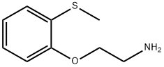 2-[2-(Methylthio)phenoxy]ethylamine Struktur