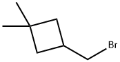 3-(Bromomethyl)-1,1-dimethylcyclobutane Struktur