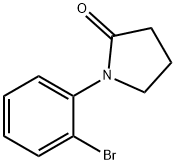 1-(2-bromophenyl)pyrrolidin-2-one Struktur