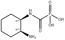 P-[[[(1R,2S)-2-AMINOCYCLOHEXYL]AMINO]CARBONYL]-PHOSPHONIC ACID Struktur