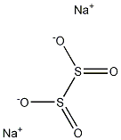 Sodium dithionite Struktur