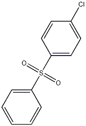 Benzene, 1-chloro-4-(phenylsulfonyl)- Struktur