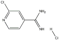 2-CHLOROISONICOTINIMIDAMIDE HYDROCHLORIDE Struktur