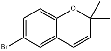 6-Bromo-2,2-dimethyl-2H-chromene Struktur