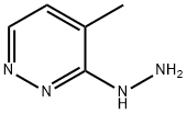 3-hydrazinyl-4-methylpyridazine Struktur