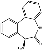 (S)-7-Amino-5H,7H-dibenzo[b,d]azepin-6-one
 Struktur