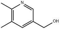 5-Hydroxymethyl-2,3-dimethylpyridine Struktur