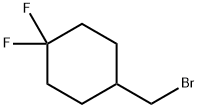 4-Bromomethyl-1,1-difluoro-cyclohexane Struktur