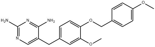 5-[3-Methoxy-4-(4-methoxy-benzyloxy)-benzyl]-pyrimidine-2,4-diamine