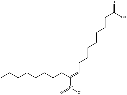 10-Nitro Oleic Acid Struktur