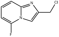 2-(CHLOROMETHYL)-5-FLUOROIMIDAZO[1,2-A]PYRIDINE Struktur