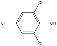 2,4,6-Trichlorophenol Struktur