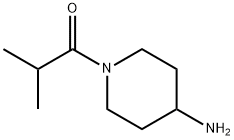 4-AMINO-1-ISOBUTYRYLPIPERIDINE Struktur