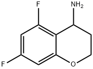 5,7-difluorochroman-4-amine Struktur