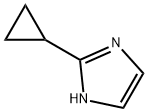 2-cyclopropyl-1H-imidazole Struktur