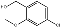 4-Chloro-2-methoxybenzyl alcohol,97% Struktur