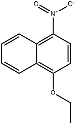 1-Ethoxy-4-nitronaphthalene Struktur