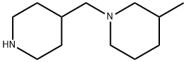 3-methyl-1-(piperidin-4-ylmethyl)piperidine Struktur