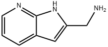 1H-Pyrrolo[2,3-b]pyridine-2-methanamine Struktur