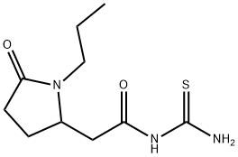 N-(Aminothioxomethyl)-5-oxo-1-propyl-2-pyrrolidineacetamide price.