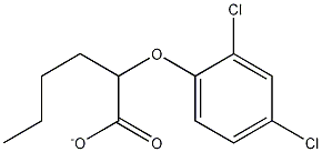 2-(2,4-Dichlorophenoxy)butylacetate Struktur