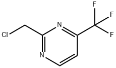 2-(chloromethyl)-4-(trifluoromethyl)pyrimidine Struktur