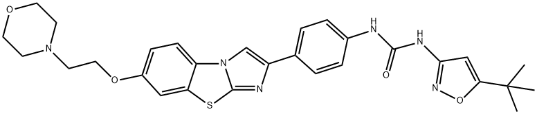 奎扎替尼, 950769-58-1, 結(jié)構(gòu)式