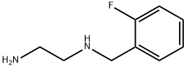 N-(2-fluorobenzyl)ethane-1,2-diamine Struktur