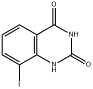 8-Iodoquinazoline-2,4(1H,3H)-dione Struktur