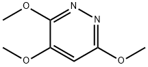 3,4,6-Trimethoxypyridazine Struktur