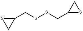 Disulfide, bis(2,3-epithiopropyl)- Struktur