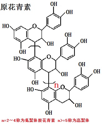 原花青素 分子結構