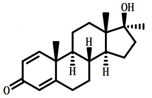 美雄酮結構式