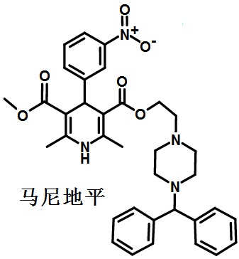 馬尼地平的結構式