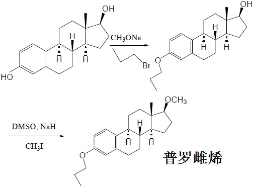 普羅雌烯的合成路線