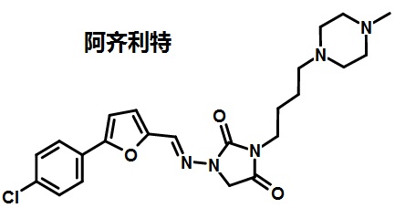 阿齊利特的結(jié)構(gòu)式