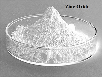 white zinc oxide powder