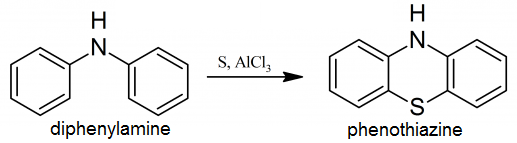 Preparation of phenothiazine