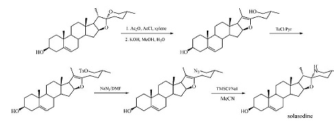 合成澳洲茄胺新路線(xiàn)圖