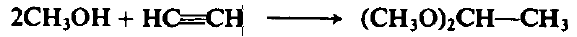 preparation of 1,1-Dimethoxyethane